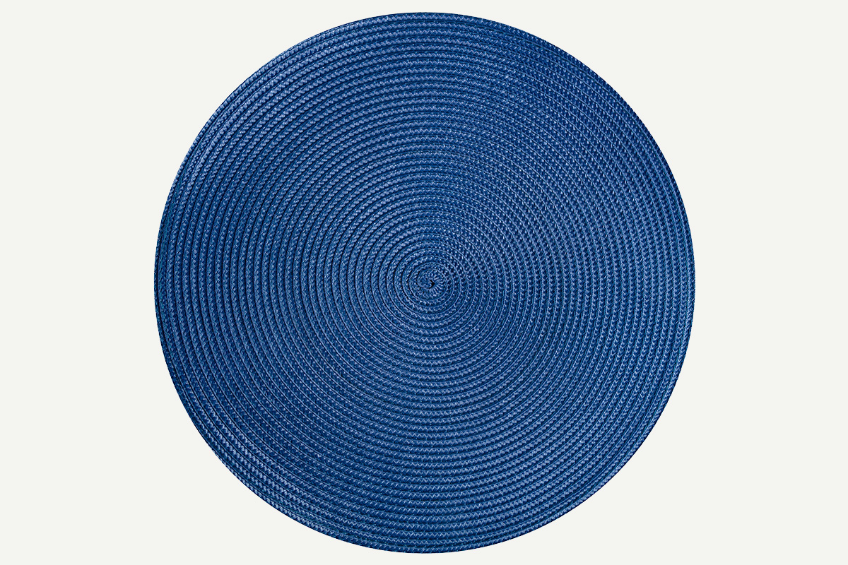 pp Round kitchen table mat