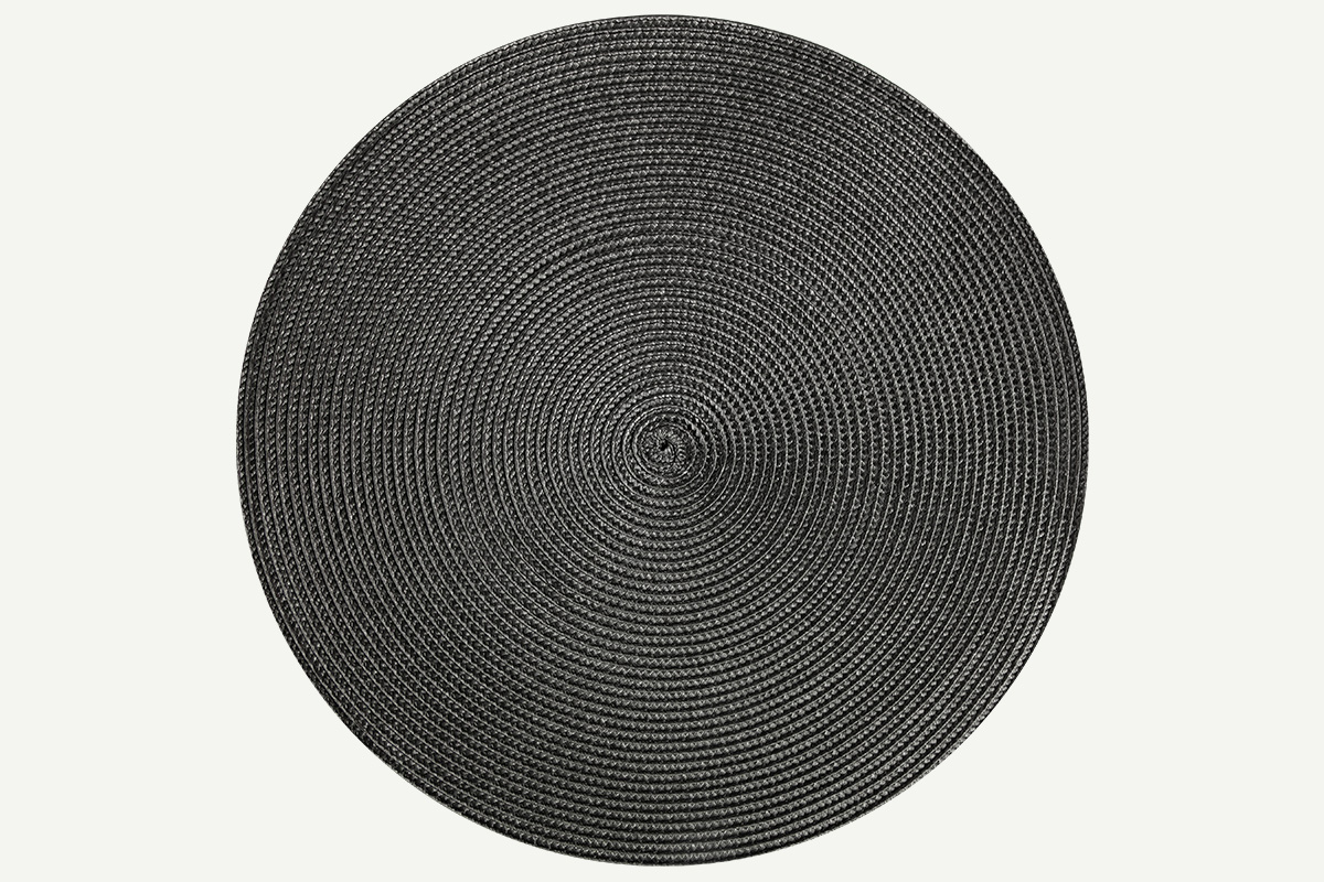 pp Round kitchen table mat