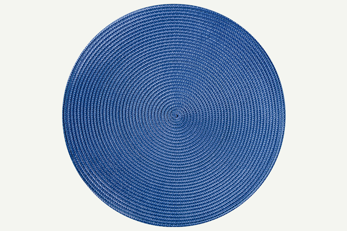 pp Round kitchen table mat