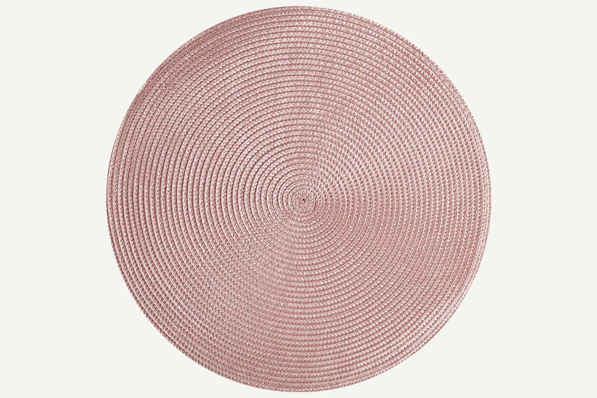 pp Round kitchen table mat