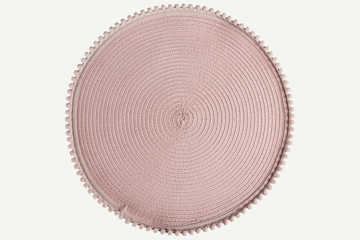 pp Round kitchen table mat