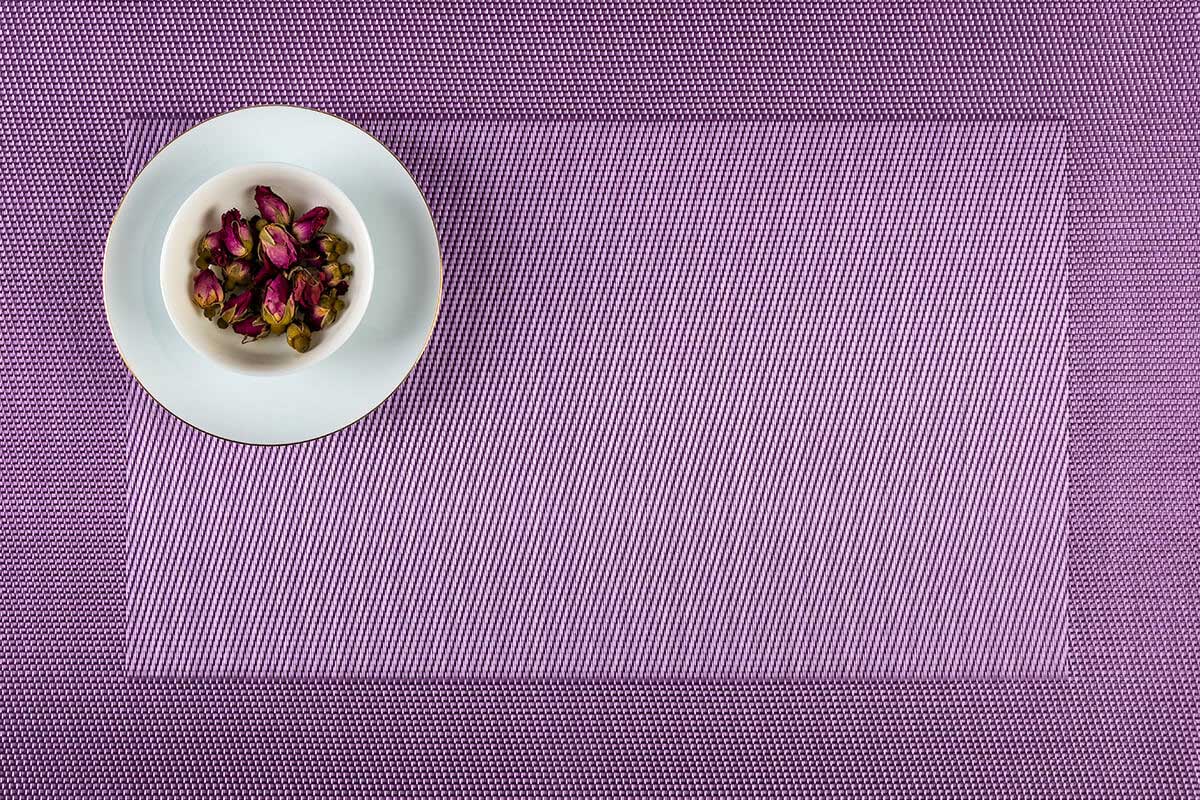 Bright colors elegant border placemats