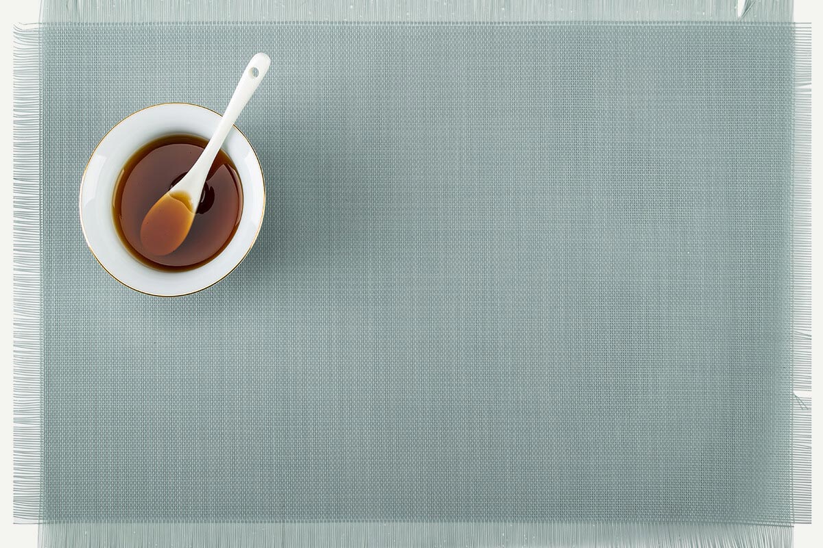 Fringed new design placemat