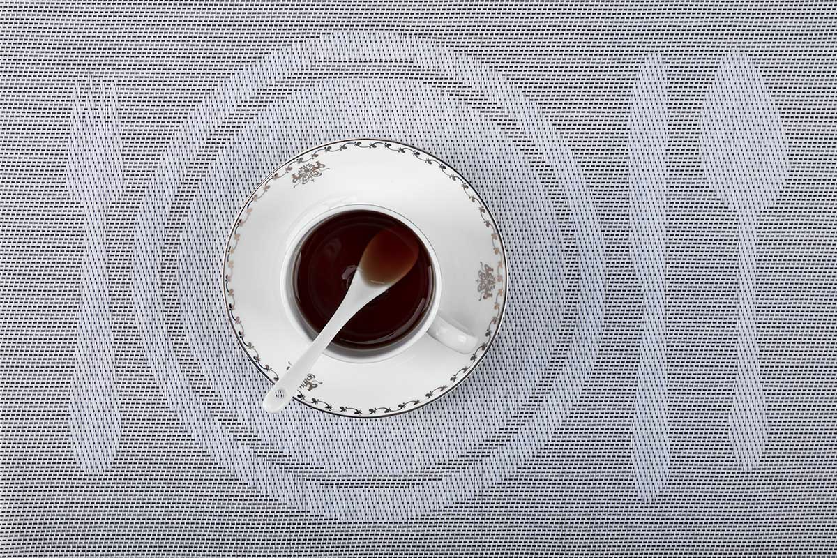 Knife and fork modern pvc placemat