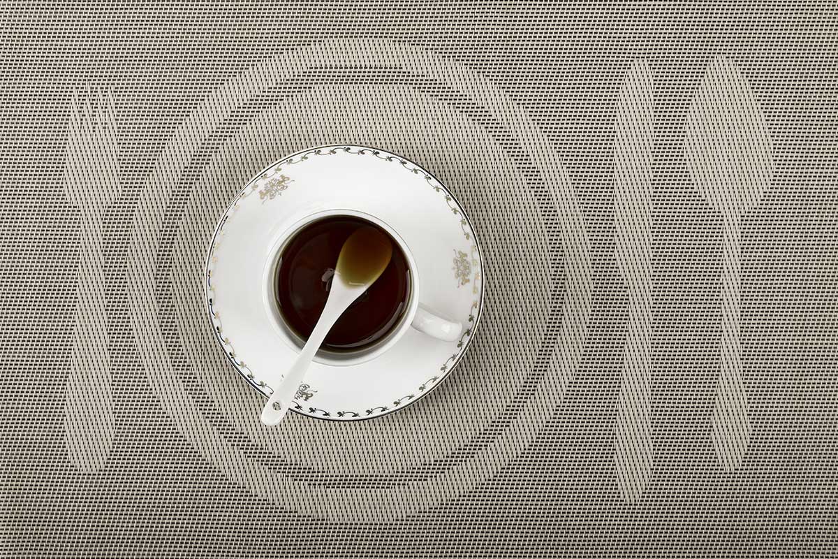 Knife and fork modern pvc placemat