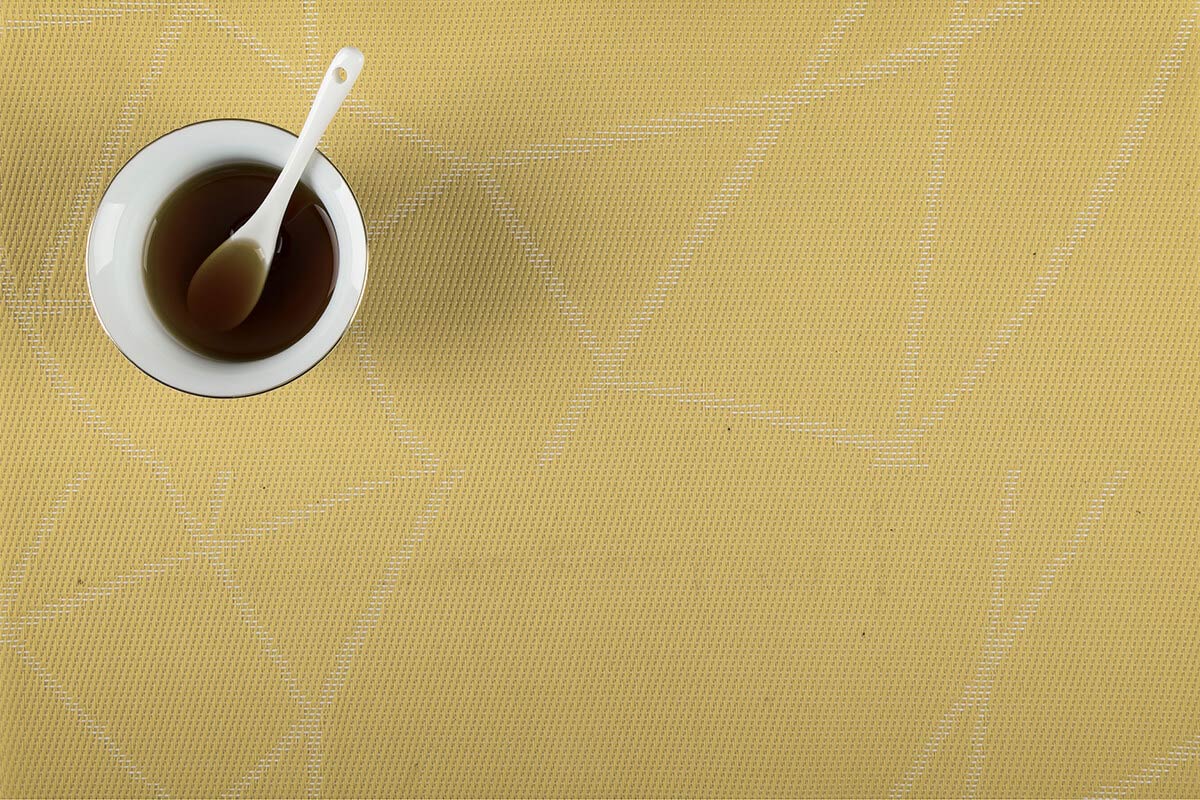 Fruit pattern jacquare woven table mat