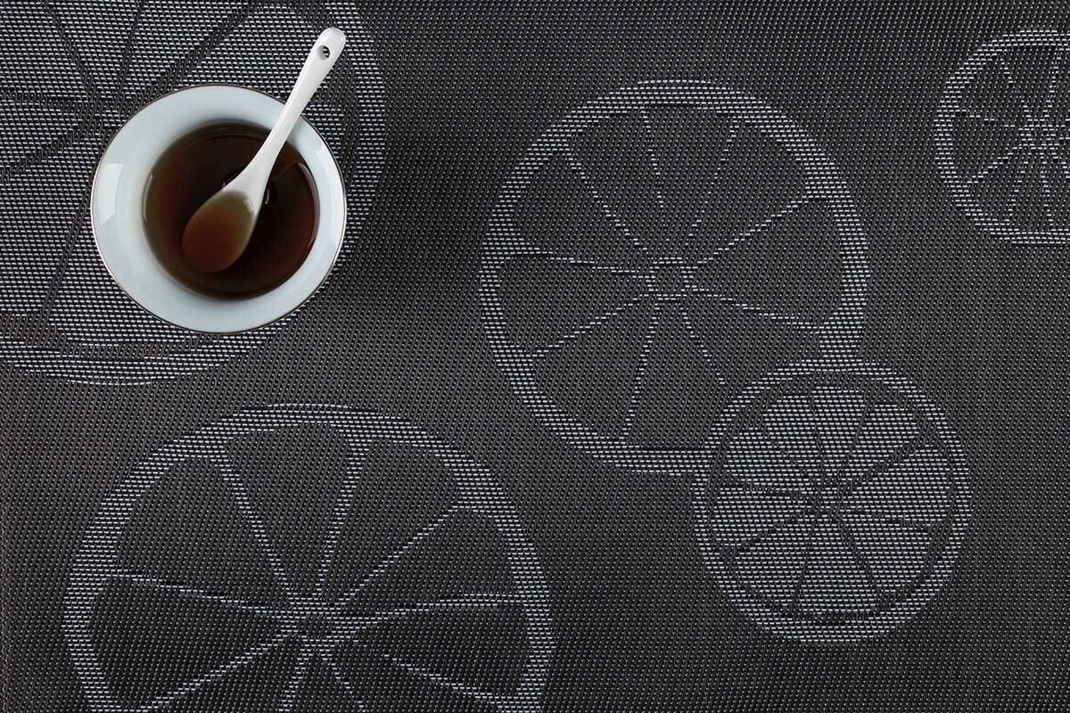 Fruit pattern jacquare woven table mat